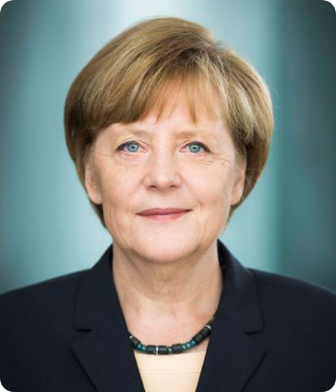 Porträt Angela Merkel, ehemalige Bundeskanzlerin
