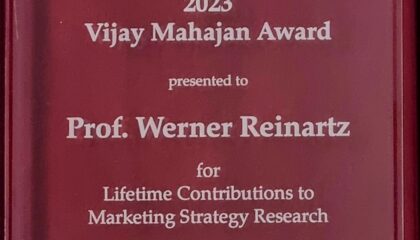 Foto des Vijay Mahajan Award
